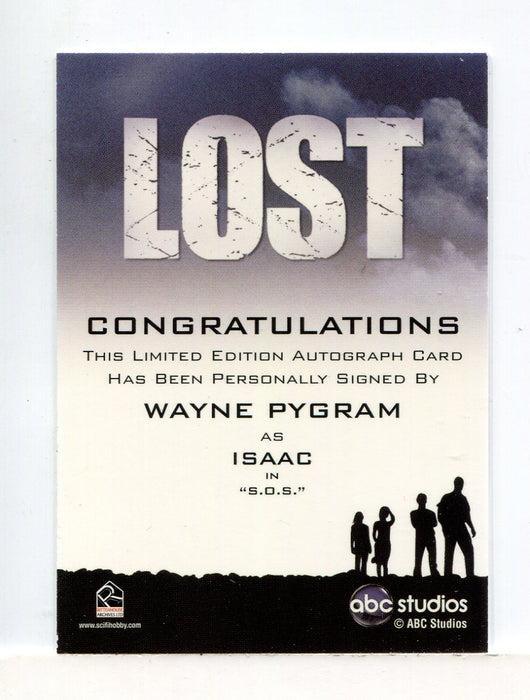 Lost Archives 2010 Wayne Pygram as Isaac Autograph Card   - TvMovieCards.com