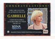 Xena Commemorative Renee O'Connor as Gabrielle Limited Costume Card GC3   - TvMovieCards.com