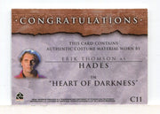 Xena Beauty and Brawn Erik Thomson as Hades Costume Card C11   - TvMovieCards.com
