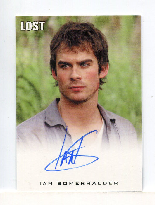 Lost Seasons 1-5 Ian Somerhalder as Boone Carlyle Autograph Card   - TvMovieCards.com