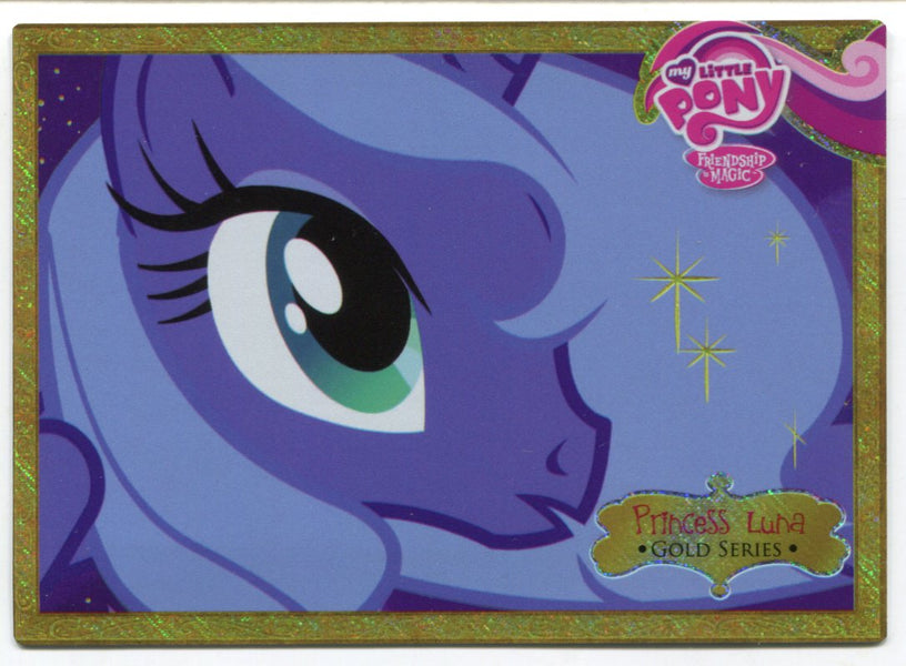 My Little Pony Series 1 Princess Luna G2 Gold Foil Trading
