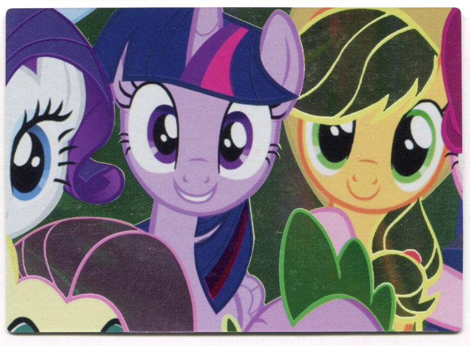 My Little Pony Series 3 Twilight Sparkle Fluttershy Rarity F50 Puzzle Card   - TvMovieCards.com