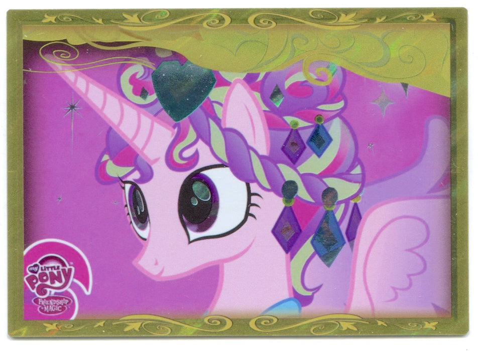 My Little Pony G3 Princess Cadance Gold Series 2 Trading Card Holo NM   - TvMovieCards.com