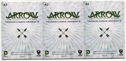 2015 Arrow Season 2 Red Foil Stamp Parallel Archers Chase Card Set A1-A3 - TvMovieCards.com