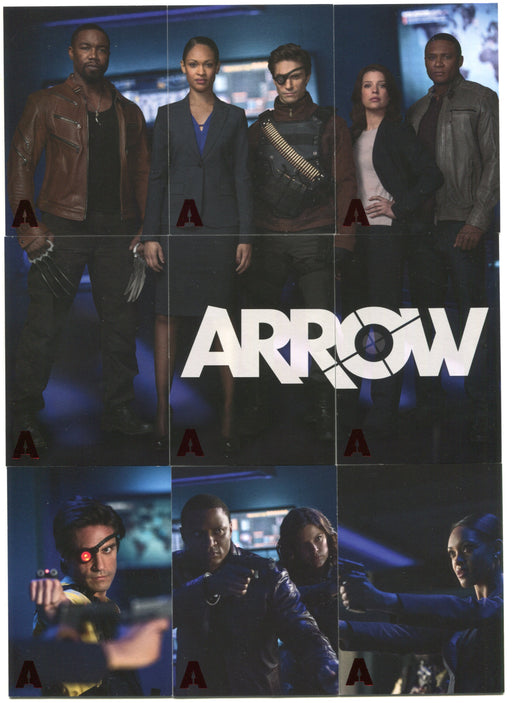 2015 Arrow Season 2 Red Foil Stamp Parallel Suicide Squad Card Set Z1-Z9   - TvMovieCards.com