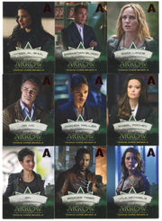 2015 Arrow Season 2 Red Foil Stamp Parallel Character Bios Chase Card Set CB1-CB - TvMovieCards.com