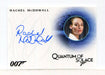 James Bond Archives 2015 Edition Rachel McDowall Autograph Card A278   - TvMovieCards.com