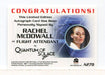 James Bond Archives 2015 Edition Rachel McDowall Autograph Card A278   - TvMovieCards.com