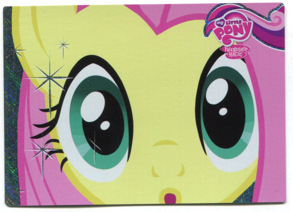 My Little Pony Series 1 Fluttershy F38 Promo Trading Card Holo NM   - TvMovieCards.com