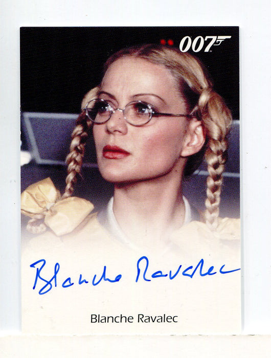 James Bond Heroes & Villains Blanche Ravalec as Dolly Autograph Card   - TvMovieCards.com