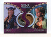 Xena Dangerous Liaisons Xena and Gabrielle Double Costume Card DC5   - TvMovieCards.com