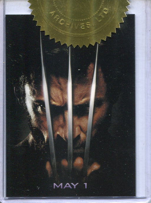 X-Men Origins: Wolverine Movie "Movie Poster" Case Topper Chase Card #025/600   - TvMovieCards.com