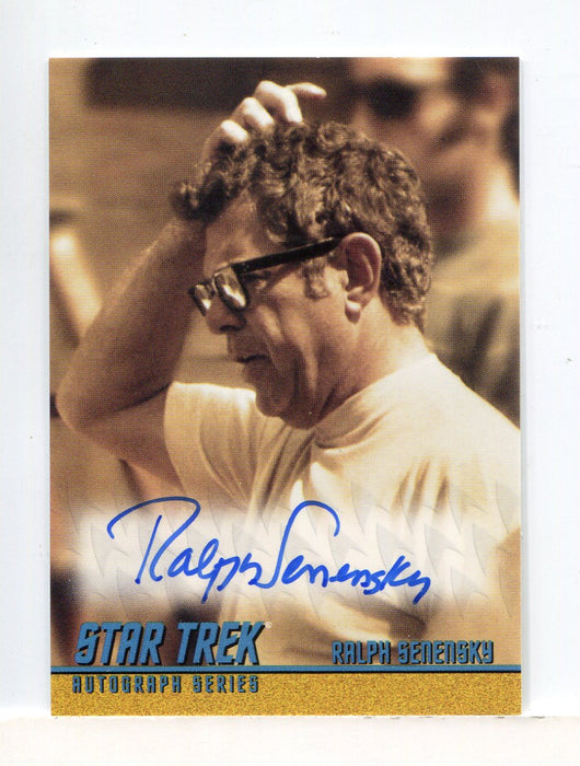 Star Trek TOS Portfolio Prints Ralph Senensky Autograph Card A265   - TvMovieCards.com