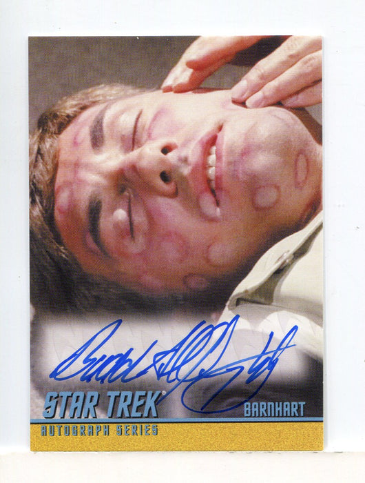 Star Trek TOS Portfolio Prints Budd Albright Autograph Card A271   - TvMovieCards.com