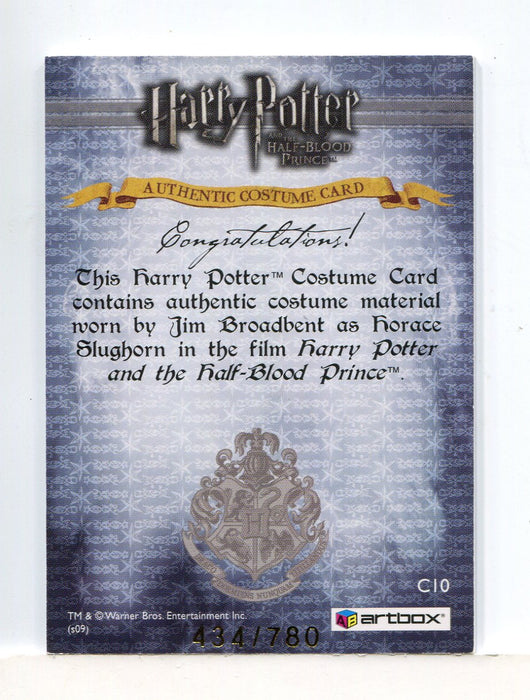 Harry Potter Half Blood Prince Horace Slughorn Costume Card HP C10 #434/780   - TvMovieCards.com