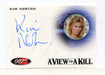 James Bond 50th Anniversary Series Two Kim Norton Autograph Card A167   - TvMovieCards.com