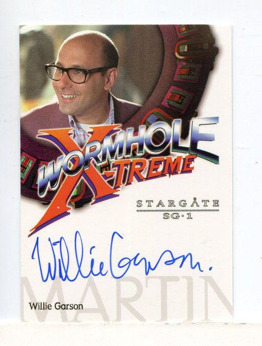 Stargate SG-1 Wormhole X-Treme Willie Garson Autograph Card WXA6   - TvMovieCards.com