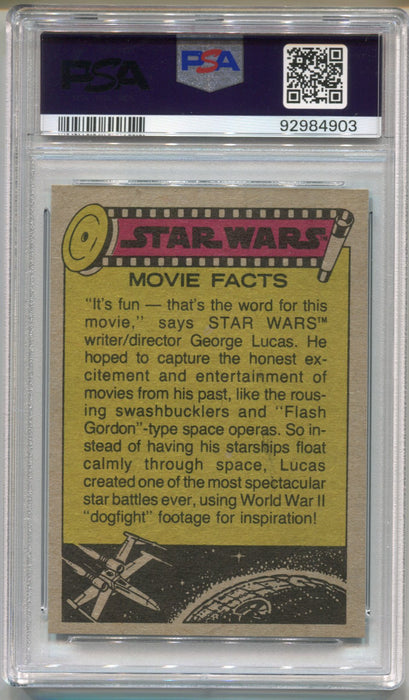 1977 Star Wars Harrison Ford As Han Solo #58 Trading Card PSA 5 EX   - TvMovieCards.com