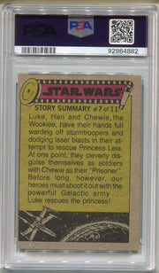 1977 Star Wars Mark Hamill in Control Room #61 Trading Card PSA 4 VG-EX   - TvMovieCards.com