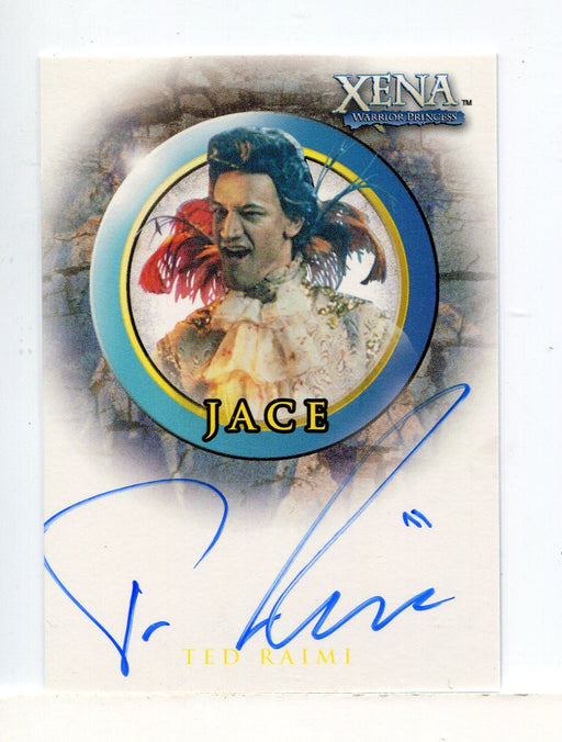 Xena Season Six Ted Raimi as Jace Autograph Card A13   - TvMovieCards.com