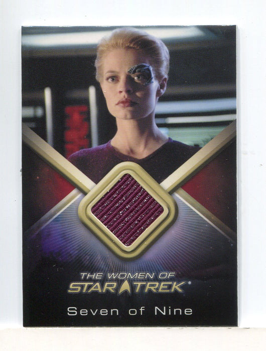 The Women of Star Trek WCC8 Jeri Ryan as Seven of Nine Costume Card 2010   - TvMovieCards.com