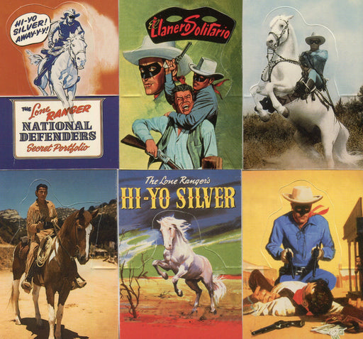 Lone Ranger Mail Stand-Ups Chase Card Set S1 thru S6 Cards Dart Flipcards 1997   - TvMovieCards.com