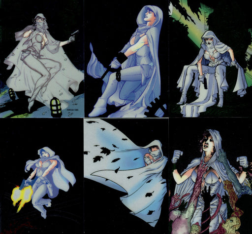 The Ghost Dark Horse Chromium Chase Card Set C1 thru C6 Cards Comic Images 1997   - TvMovieCards.com