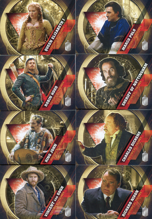 Doctor Who Timeless Historical Figures Chase Card Set 12 Cards Topps   - TvMovieCards.com