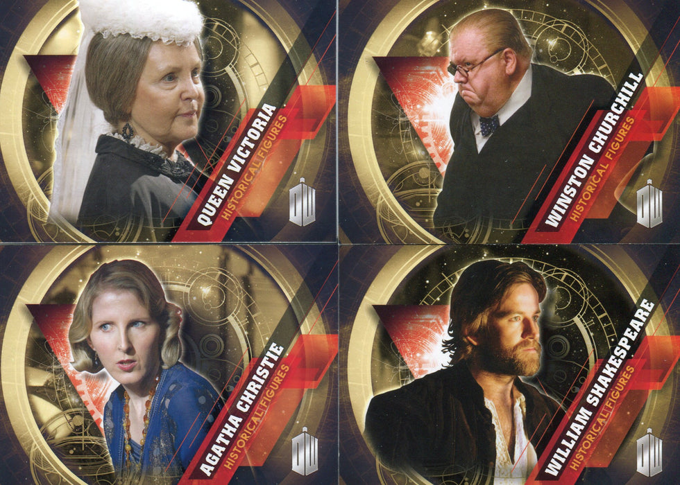 Doctor Who Timeless Historical Figures Chase Card Set 12 Cards Topps   - TvMovieCards.com