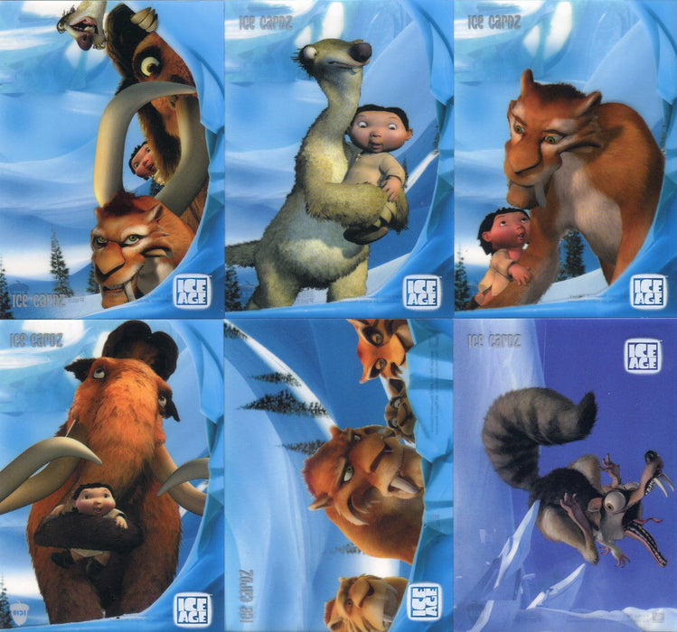 2002 Ice Age The Movie Acetate Chase Card Set IC1 thru IC12 Cards Hero Factory   - TvMovieCards.com