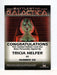 Battlestar Galactica Premiere Edition Tricia Helfer Autograph Card   - TvMovieCards.com