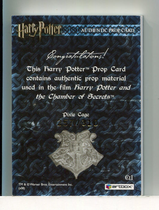 The World of Harry Potter 3D 2 Pixie Cage Incentive Prop Card HP Ci1 #257/310   - TvMovieCards.com