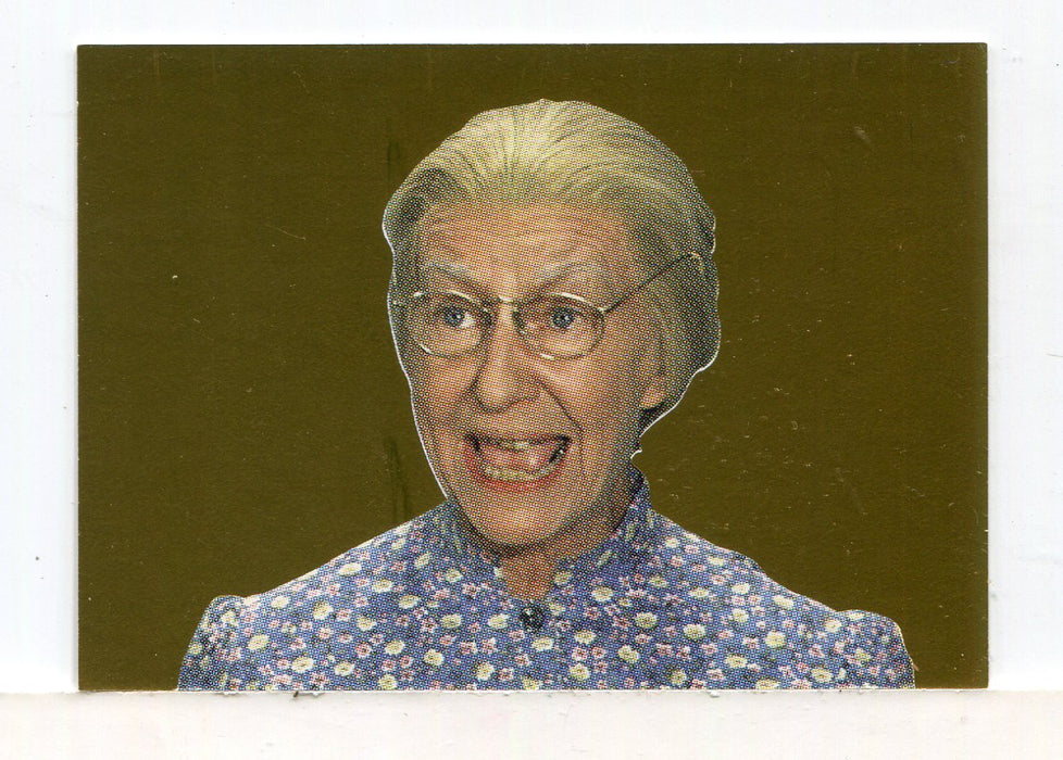 Beverly Hillbillies Black Gold Foil Chase Card Granny #1 Eclipse 1993   - TvMovieCards.com