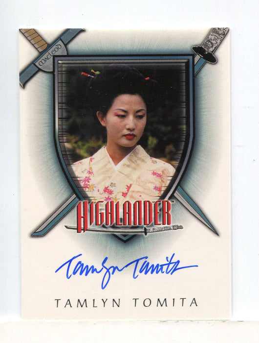 Highlander Complete Tamlyn Tomita as Midori Koto Autograph Card A16   - TvMovieCards.com