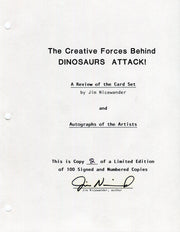 Dinosaurs Attack 1988 Limited Edition Creative Forces Set Review Autograph Cards   - TvMovieCards.com