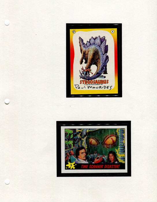 Dinosaurs Attack 1988 Limited Edition Creative Forces Set Review Autograph Cards   - TvMovieCards.com