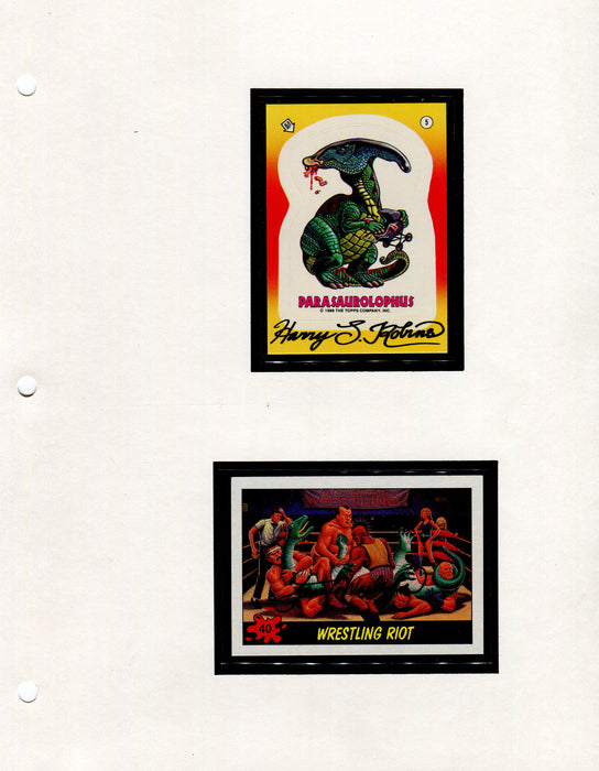 Dinosaurs Attack 1988 Limited Edition Creative Forces Set Review Autograph Cards   - TvMovieCards.com