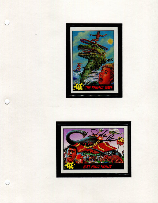 Dinosaurs Attack 1988 Limited Edition Creative Forces Set Review Autograph Cards   - TvMovieCards.com