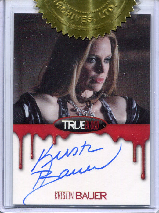 True Blood Premiere Edition Dealer Incentive Kristin Bauer Autograph Card   - TvMovieCards.com