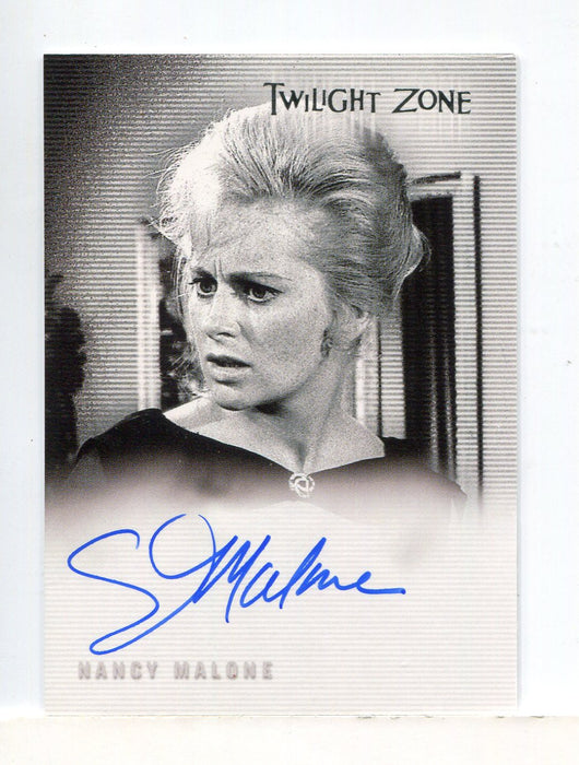 Twilight Zone 4 Science and Superstition Nancy Malone Autograph Card A-88   - TvMovieCards.com