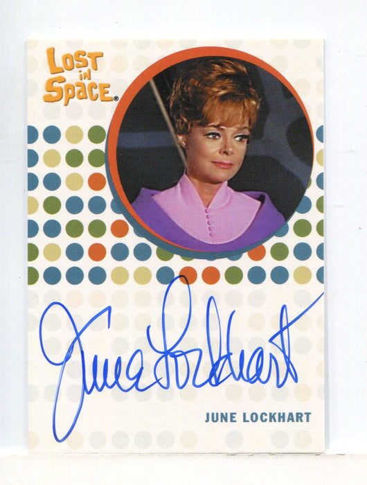 Lost in Space Complete June Lockhart as Maureen Robinson Autograph Card   - TvMovieCards.com