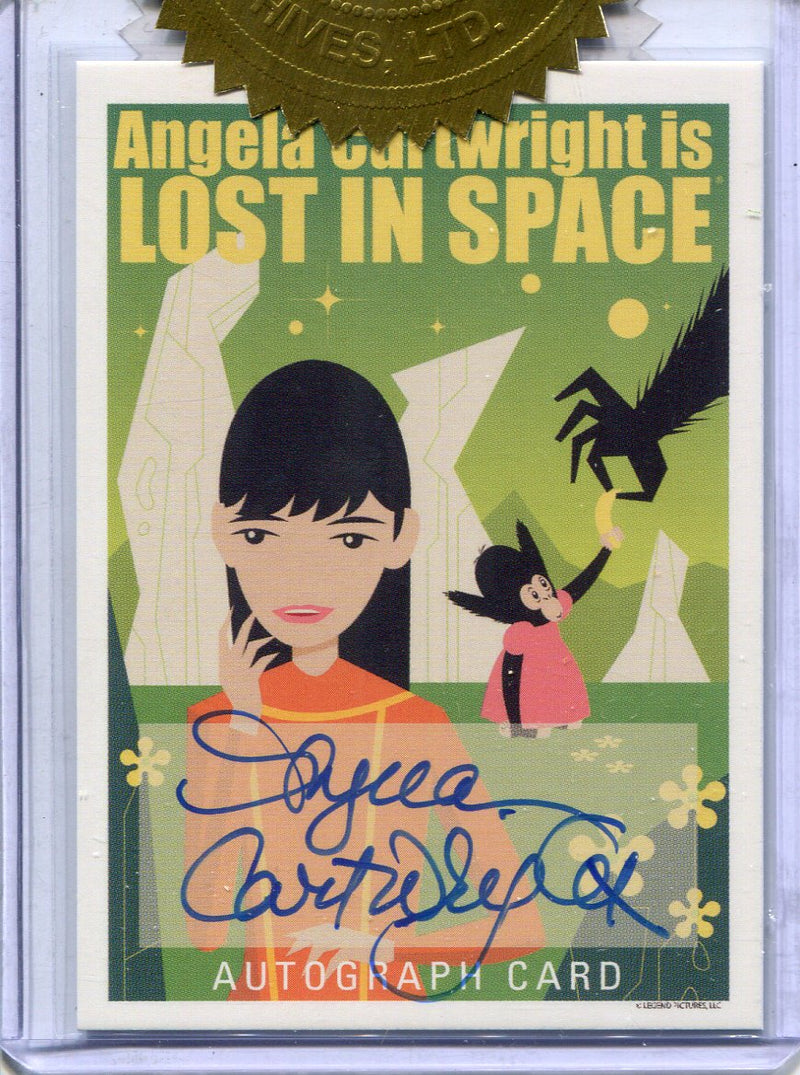 Lost in Space Archives Part 1 Angela Cartwright Character Art Autograph Card AO3   - TvMovieCards.com