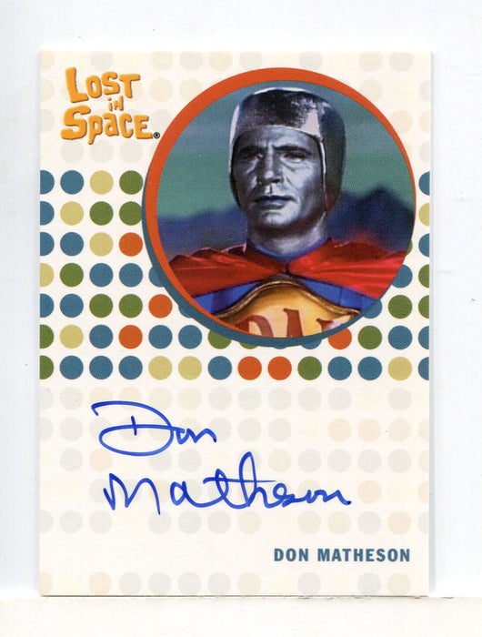 Lost in Space Complete Don Matheson as Idak Autograph Card   - TvMovieCards.com