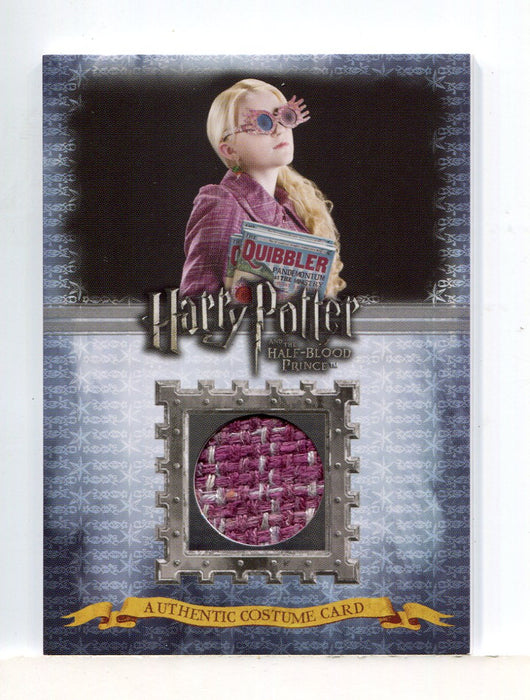 Harry Potter Half Blood Prince Update Luna Lovegood Costume Card HP C7 #272/490   - TvMovieCards.com