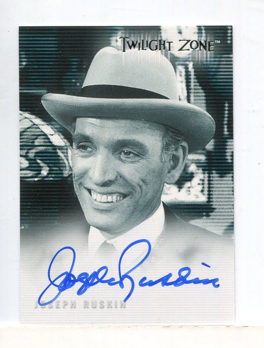 Twilight Zone 2 The Next Dimension Joseph Ruskin Autograph Card A-26   - TvMovieCards.com