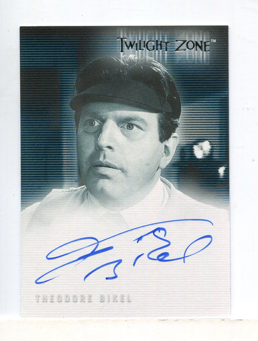 Twilight Zone 2 The Next Dimension Theodore Bikel Autograph Card A-30   - TvMovieCards.com