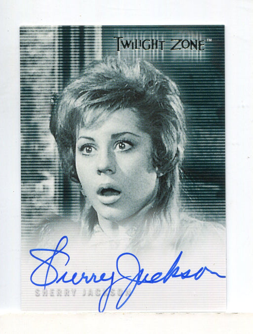 Twilight Zone 2 The Next Dimension Sherry Jackson Autograph Card A-33   - TvMovieCards.com