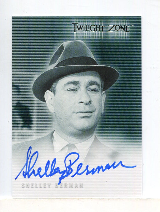 Twilight Zone 2 The Next Dimension Shelley Berman Autograph Card A-35   - TvMovieCards.com