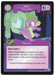 My Little Pony Spike - Crystal Hero #f2a Foil MLP TCG Trading Card Game   - TvMovieCards.com