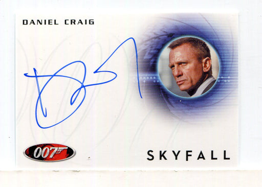 James Bond Autographs & Relics Daniel Craig Autograph Card A228   - TvMovieCards.com